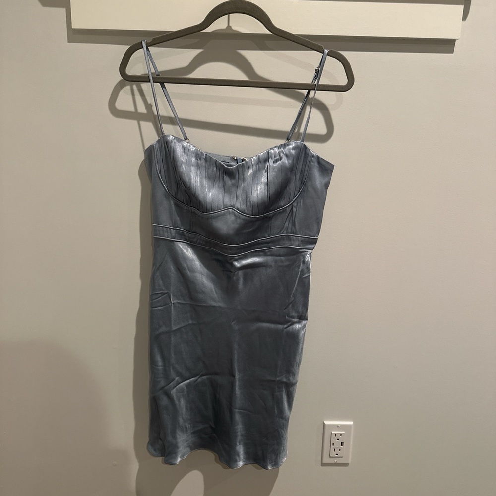 Shona Joy Blue Mini Dress